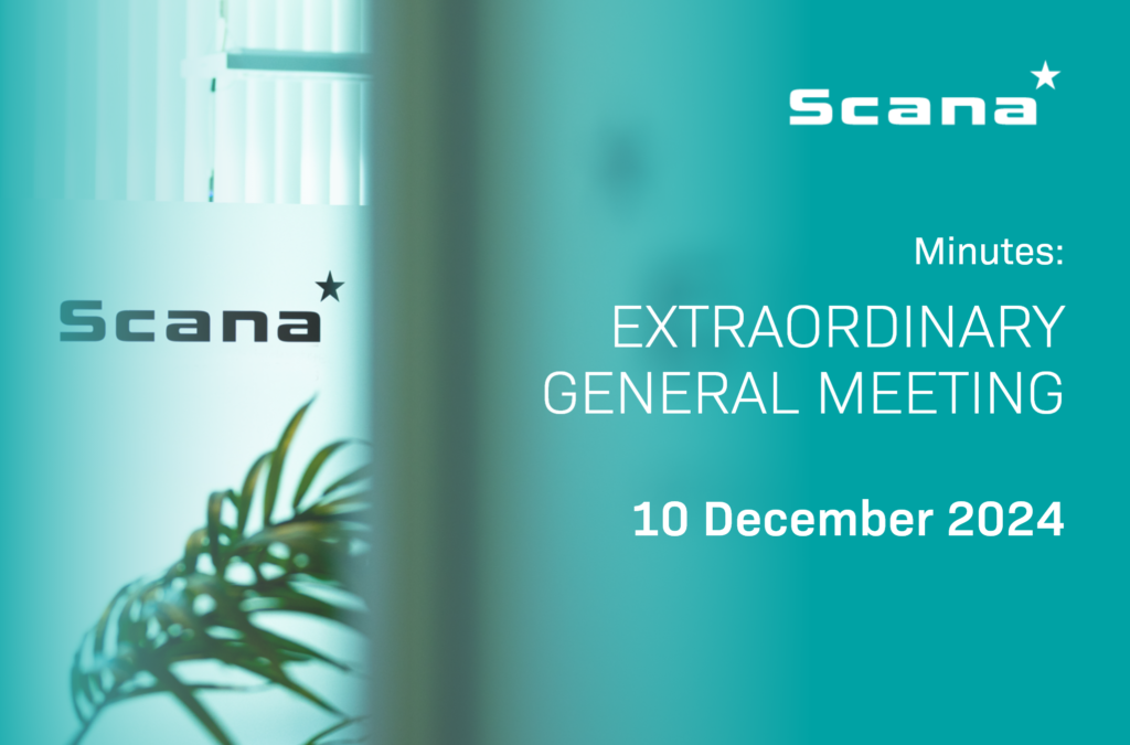 Extraordinary general meeting 10 December 2024 – Minutes