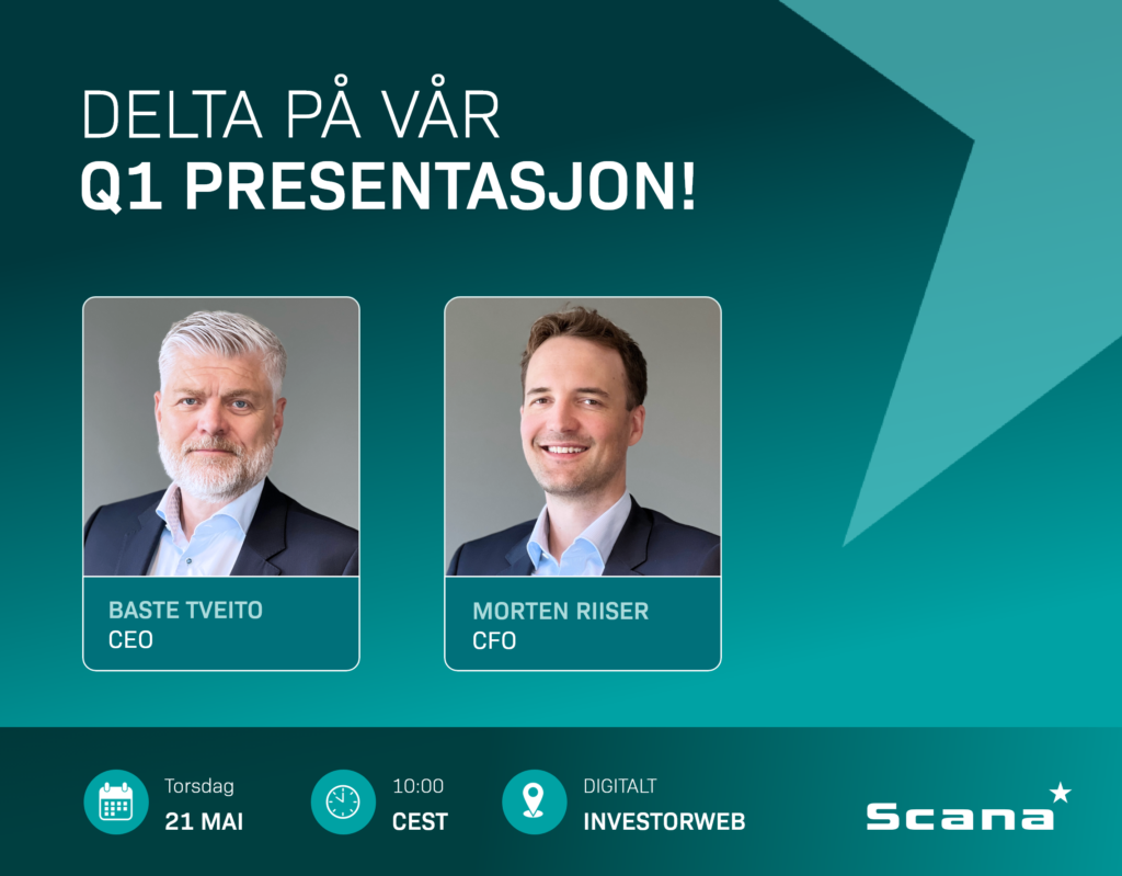 Invitasjon til presentasjon av Q1 2026-resultater